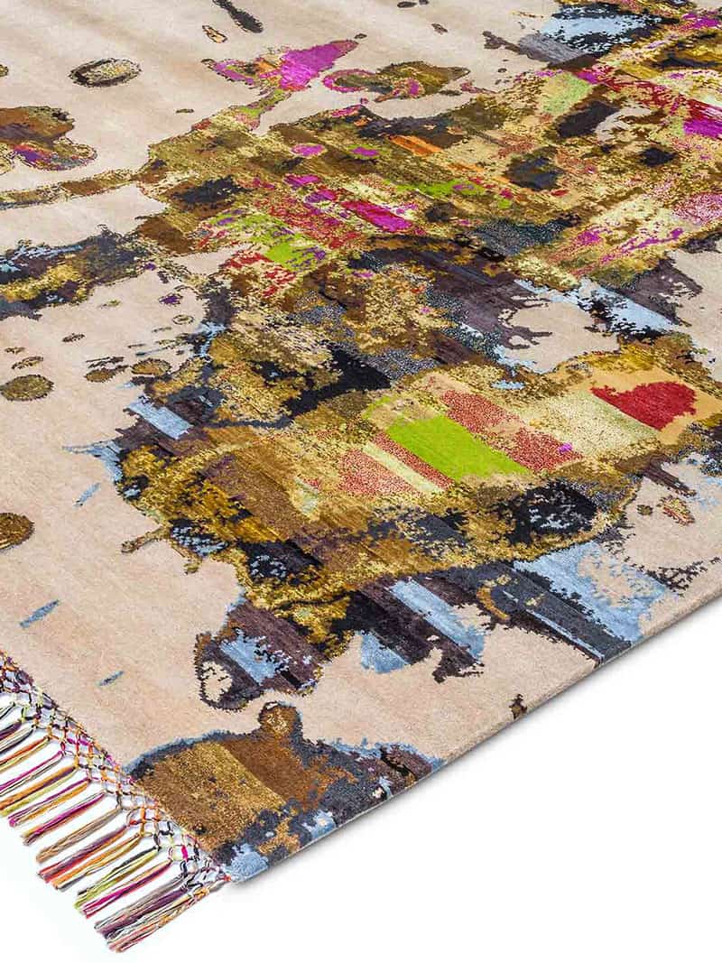 Eco handgemaakte luxe tapijt | Maat: 300 × 400 cm