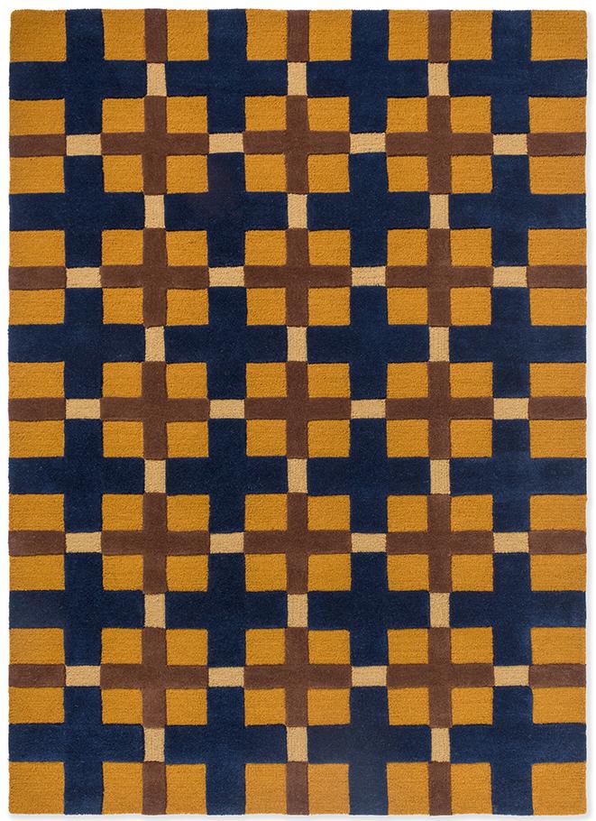 Decor milano gouden oker tapijt | Maat: 140 × 200 cm