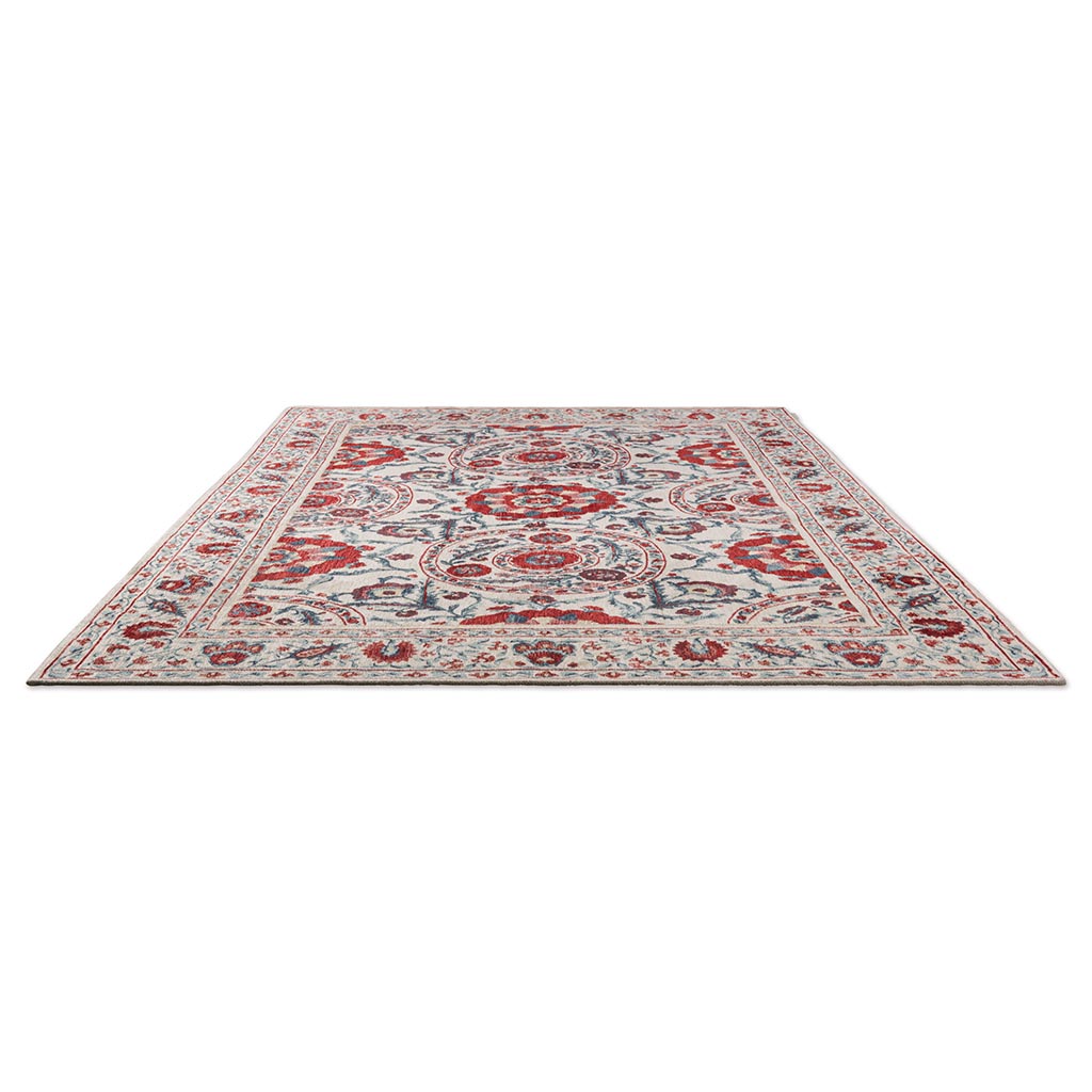 Anthos Red/Indigo vloerkleed