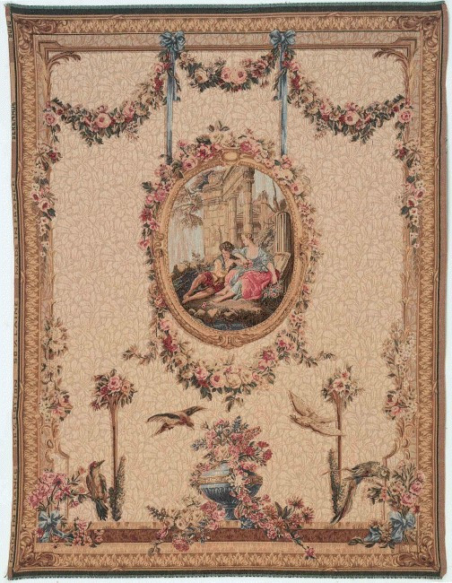 Serenade beige wandtapijt