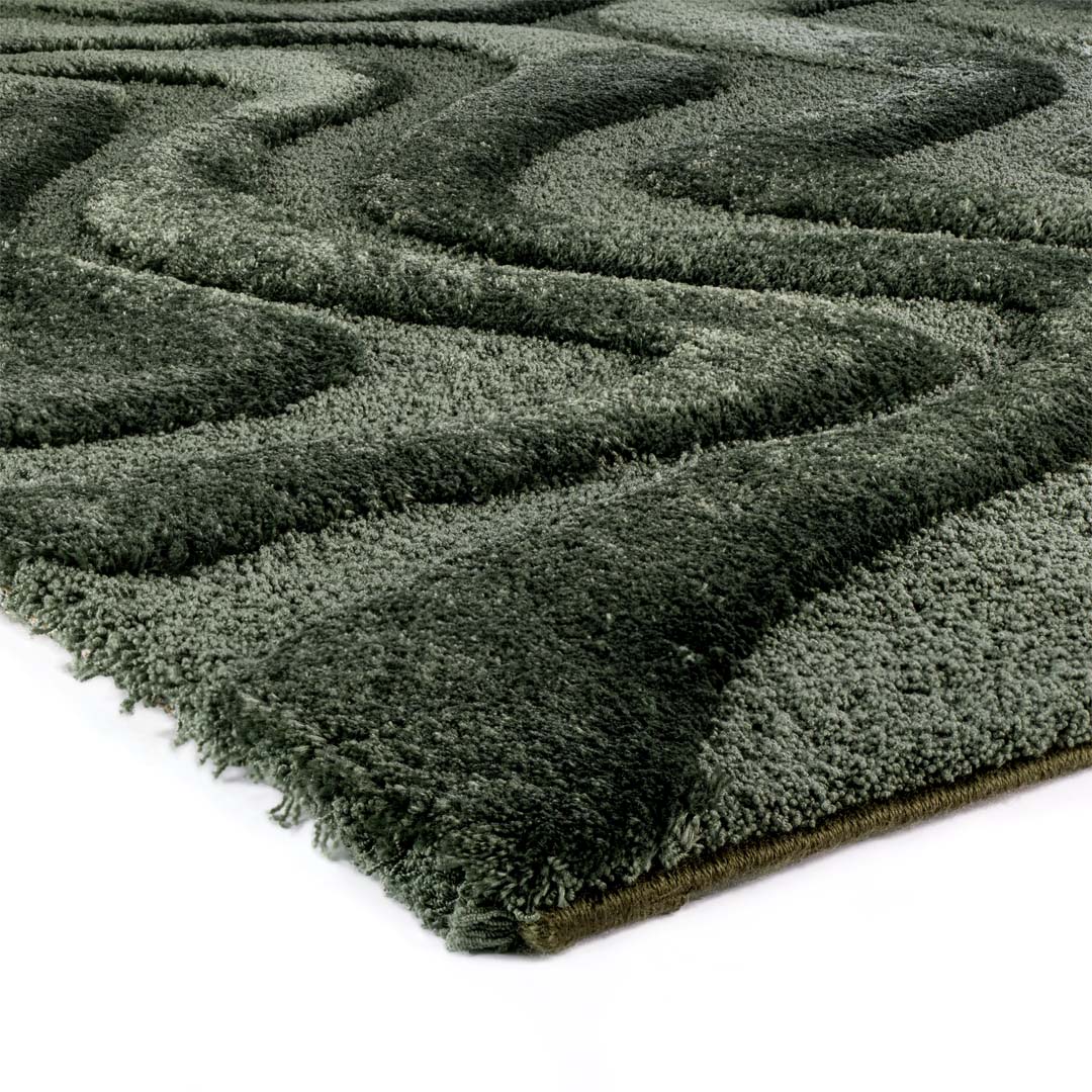 Venere groen vloerkleed | Maat: 200 × 290 cm