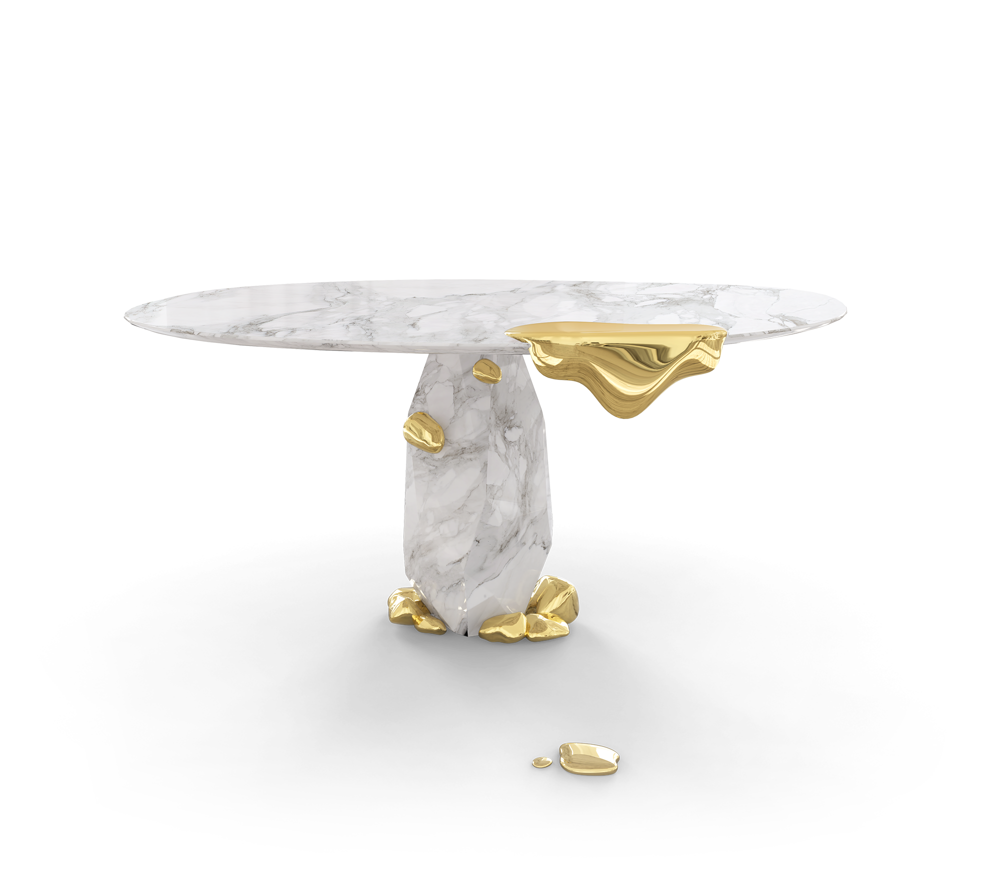 Luxe diamanten eettafel