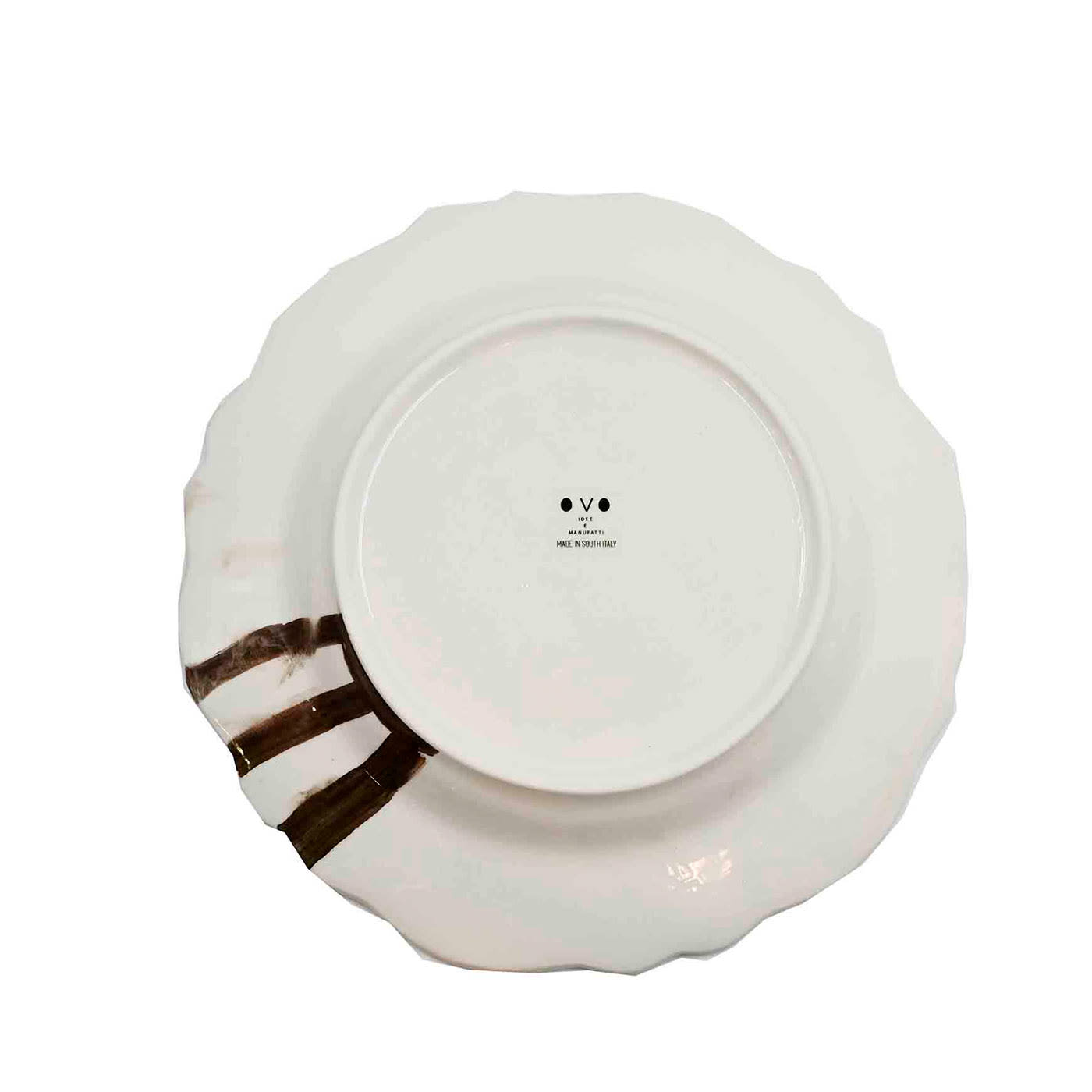 Handgemaakte keramische bord