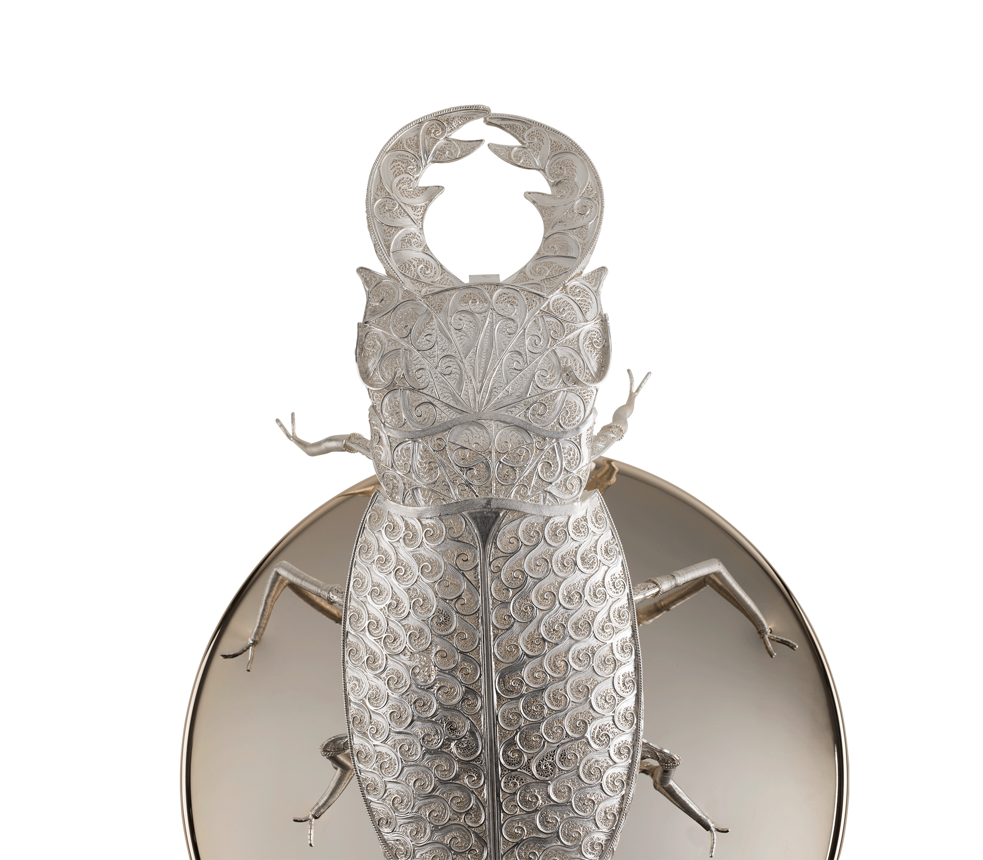 Filigree Scarab wandlamp