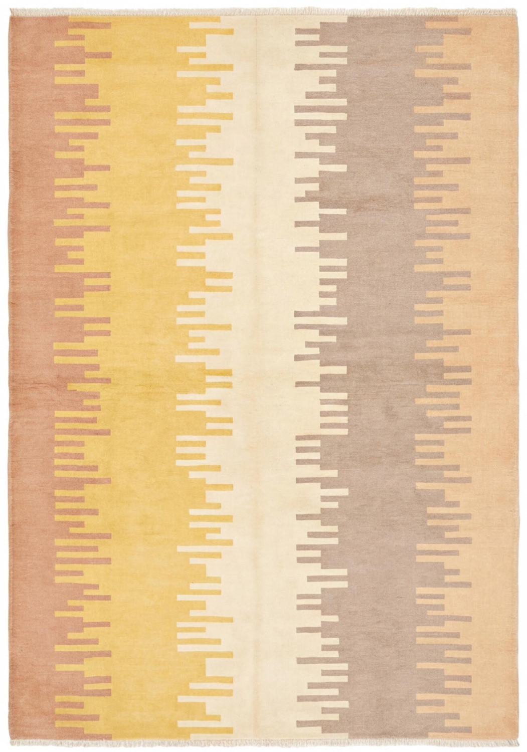 Solar Pulse Gold vloerkleed