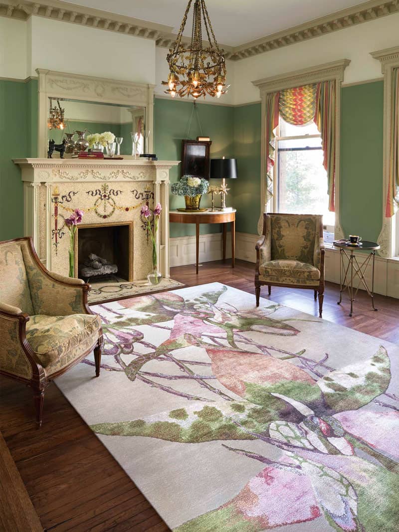 Orchid luxe handgeknoopt vloerkleed