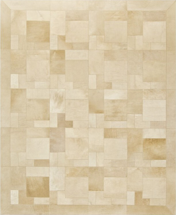 Puzzle col.4 koeienhuid tapijt | Maat: 220 × 220 cm