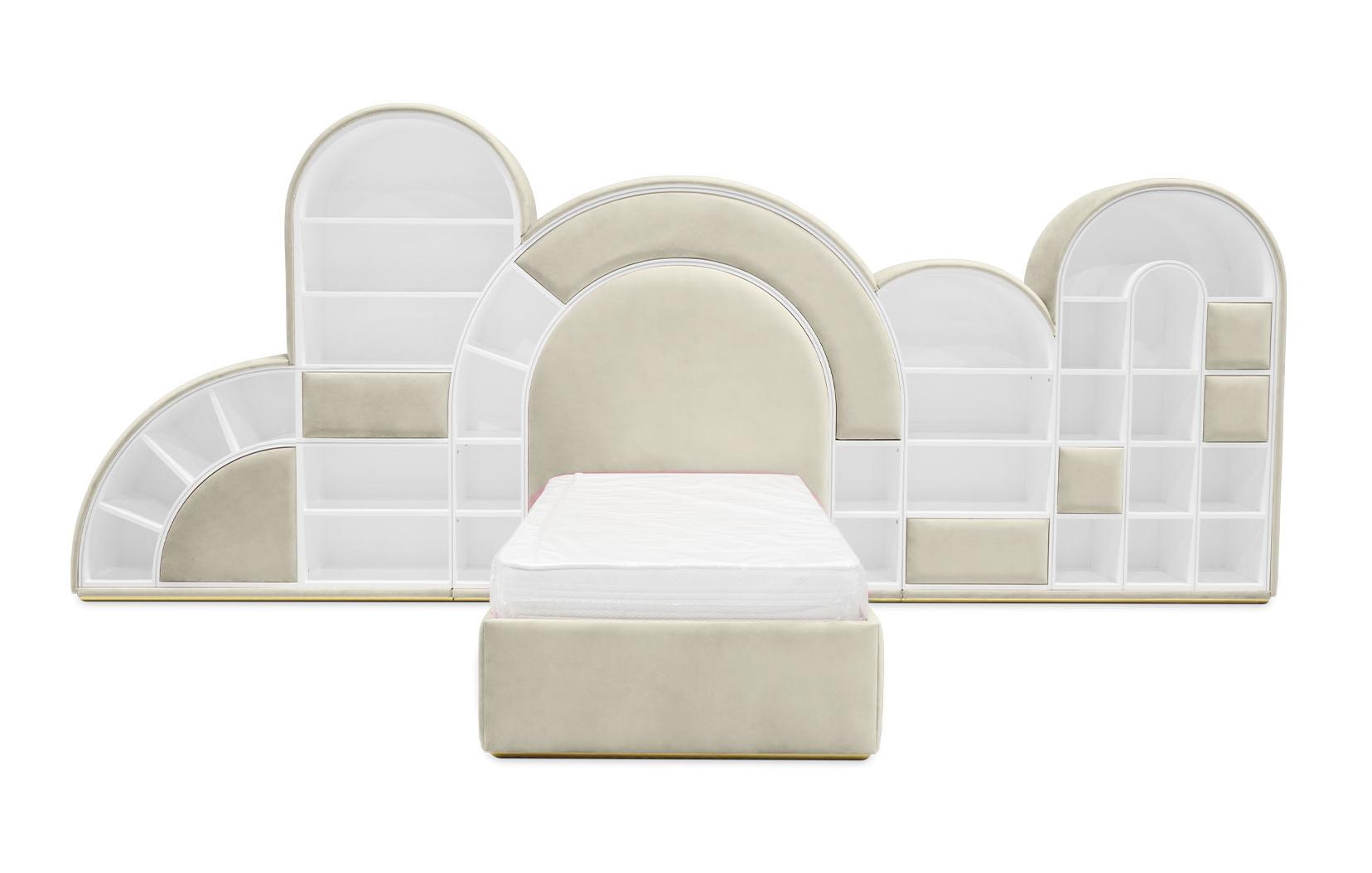 Bubblegum Marshmallow crème kinderbed