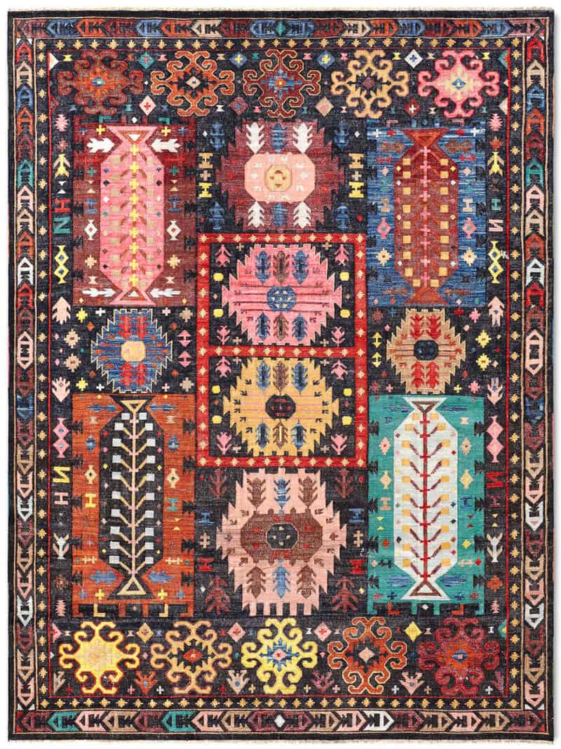 Flatweave handgemaakte luxe tapijt | Maat: 274 × 365 cm