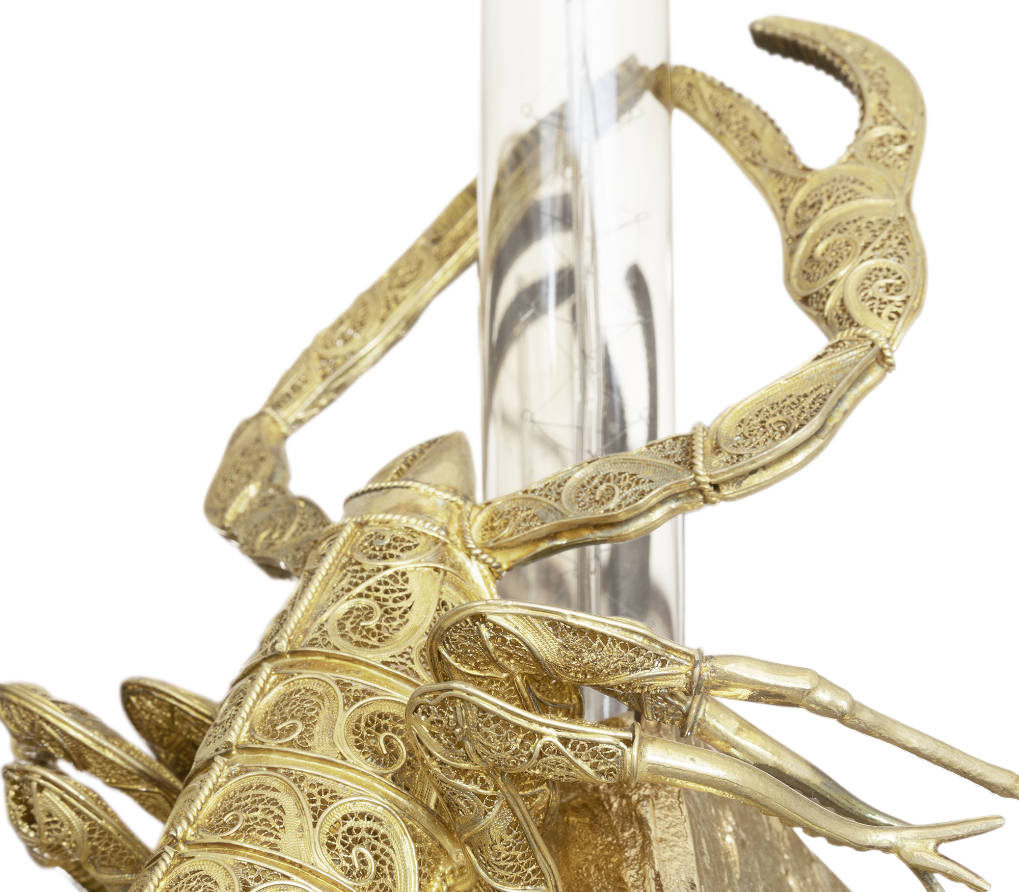 Geode Filigree Scorpion kleine wandlamp