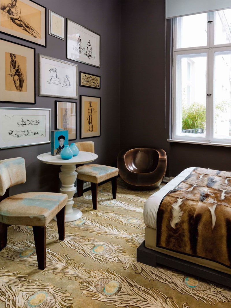 Feathers Lane handgemaakte luxe vloerkleed