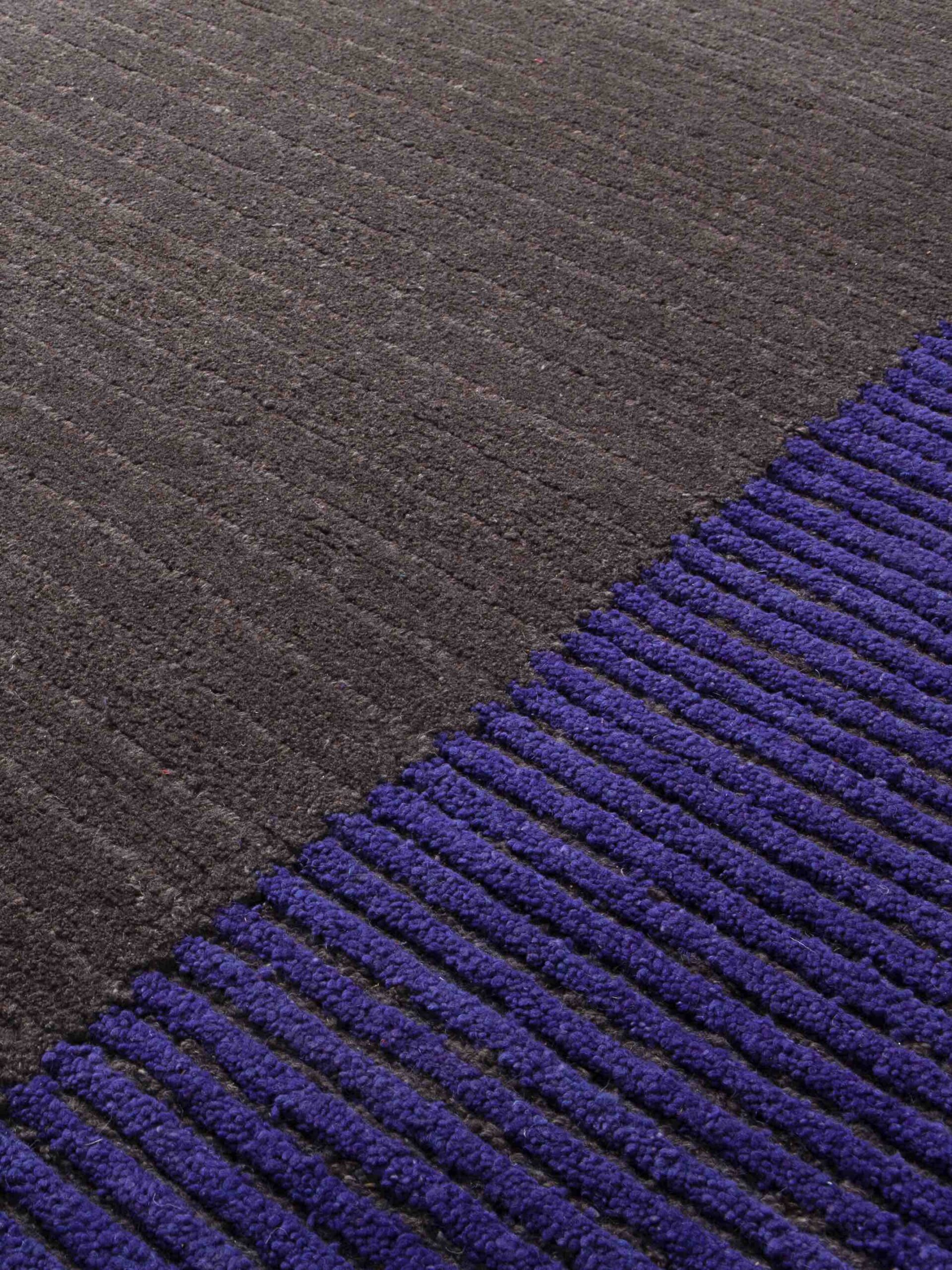 Terai Violet designer vloerkleed