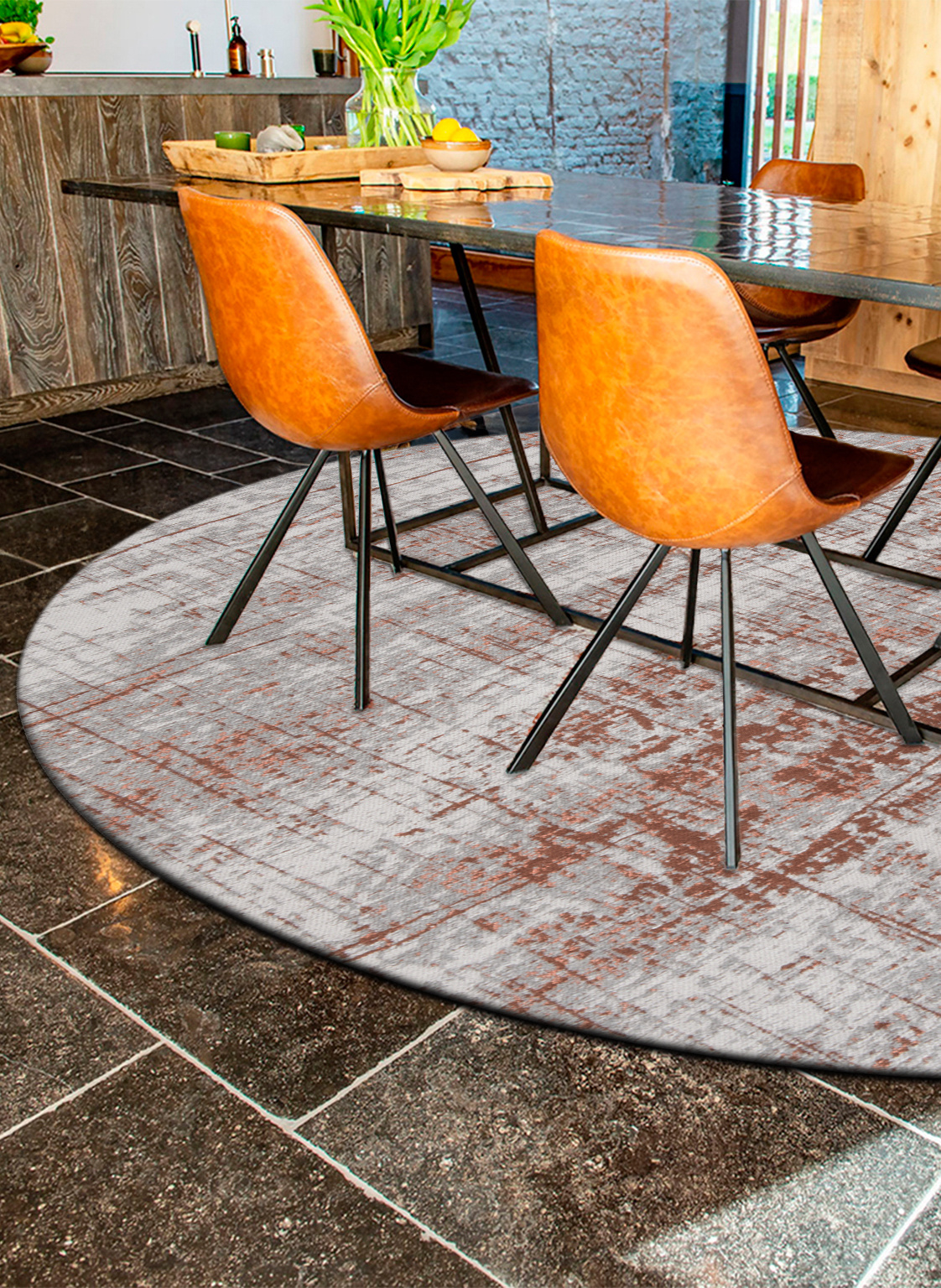Copperfield rond tapijt | Maat: Ø 240 cm