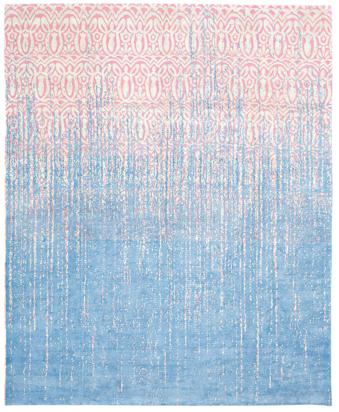 Bomba vendetta blauw roze tapijt | Maat: 500 × 600 cm