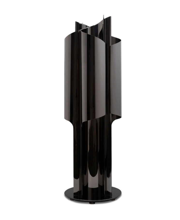 Verouderd messing tafellamp