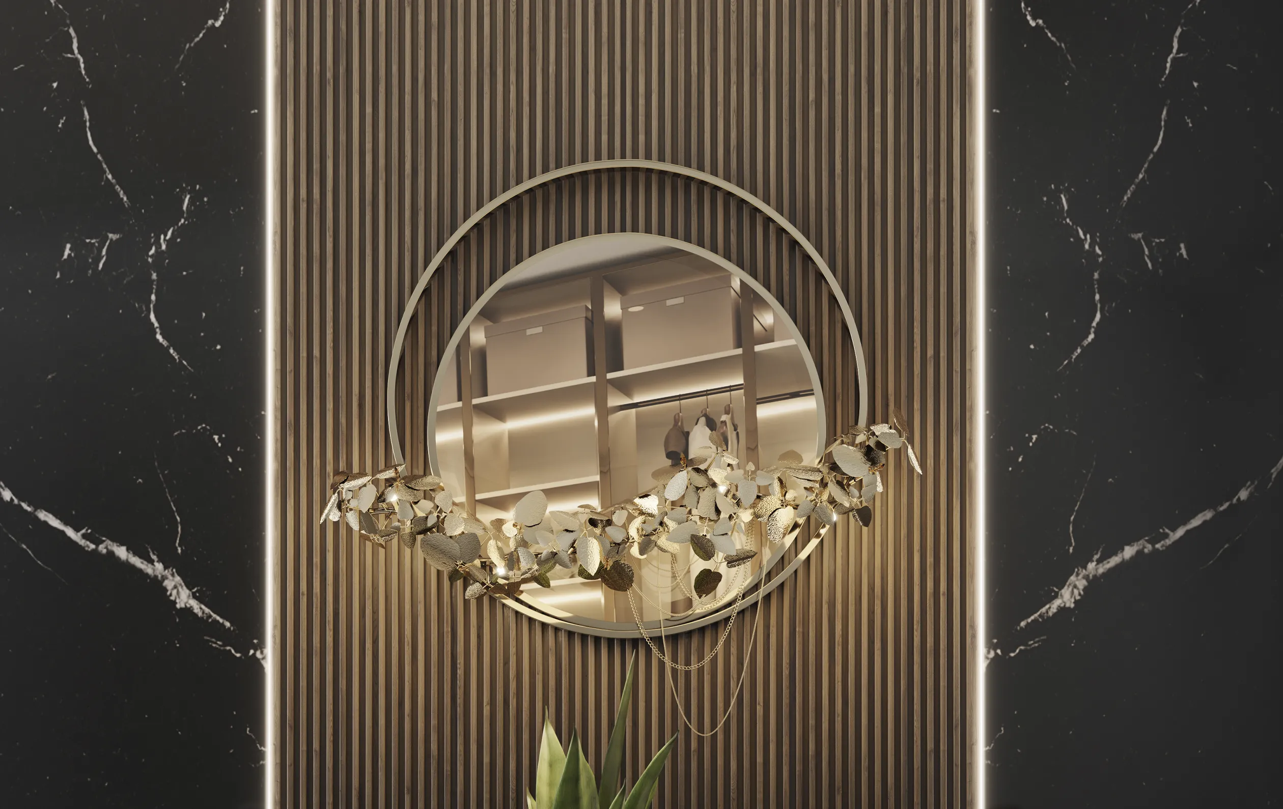 Royal II wandlichtspiegel - 4