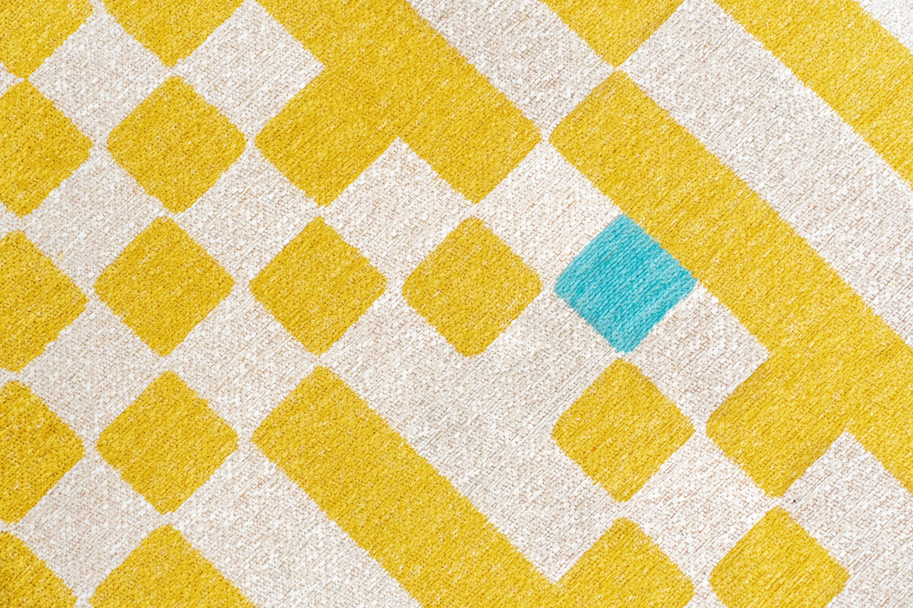 Chess Cupcake vloerkleed | Maat: 200 × 280 cm