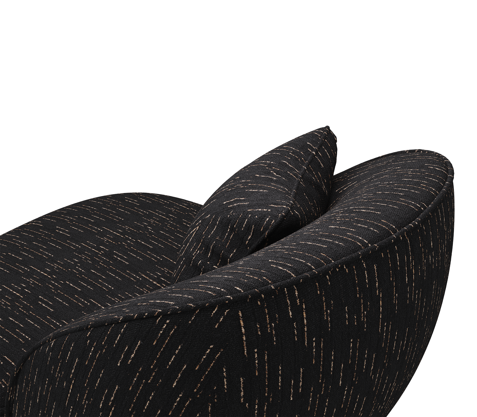 Angora II zwarte fauteuil