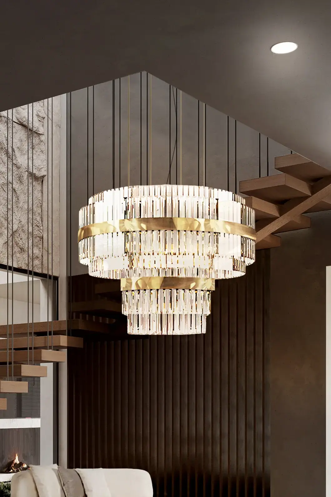 Freedom ronde kroonluchter - 1