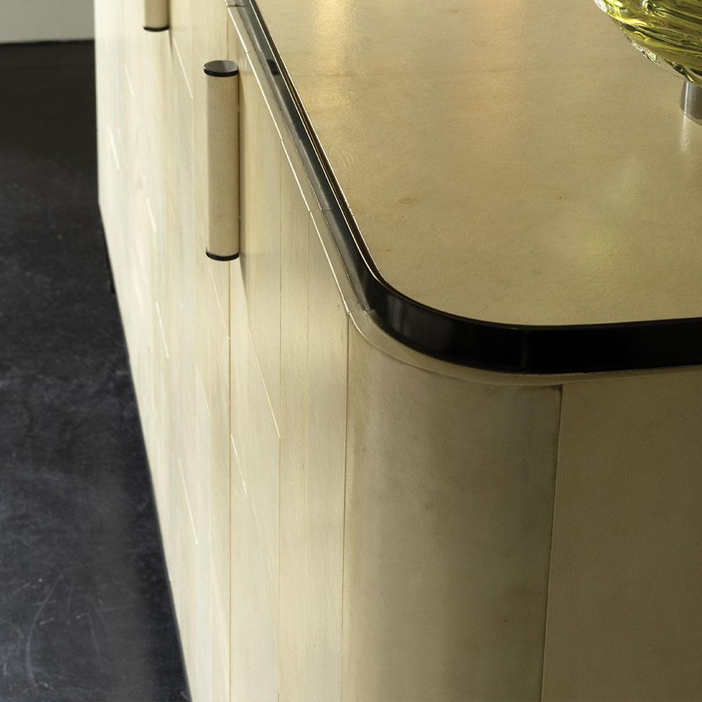 Aventine buffet met perkament afwerking
