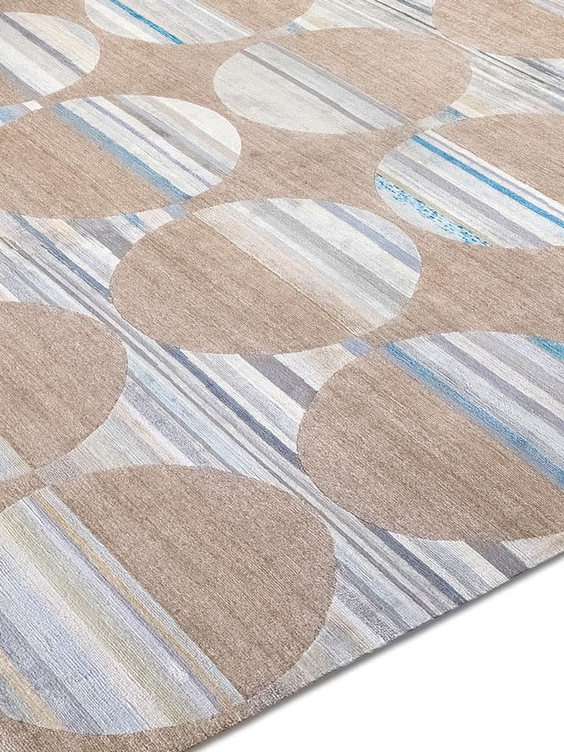Eco handgeknoopt vloerkleed