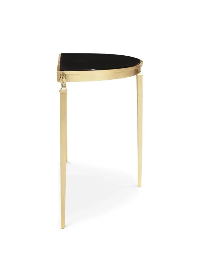 Gisette halfronde console
