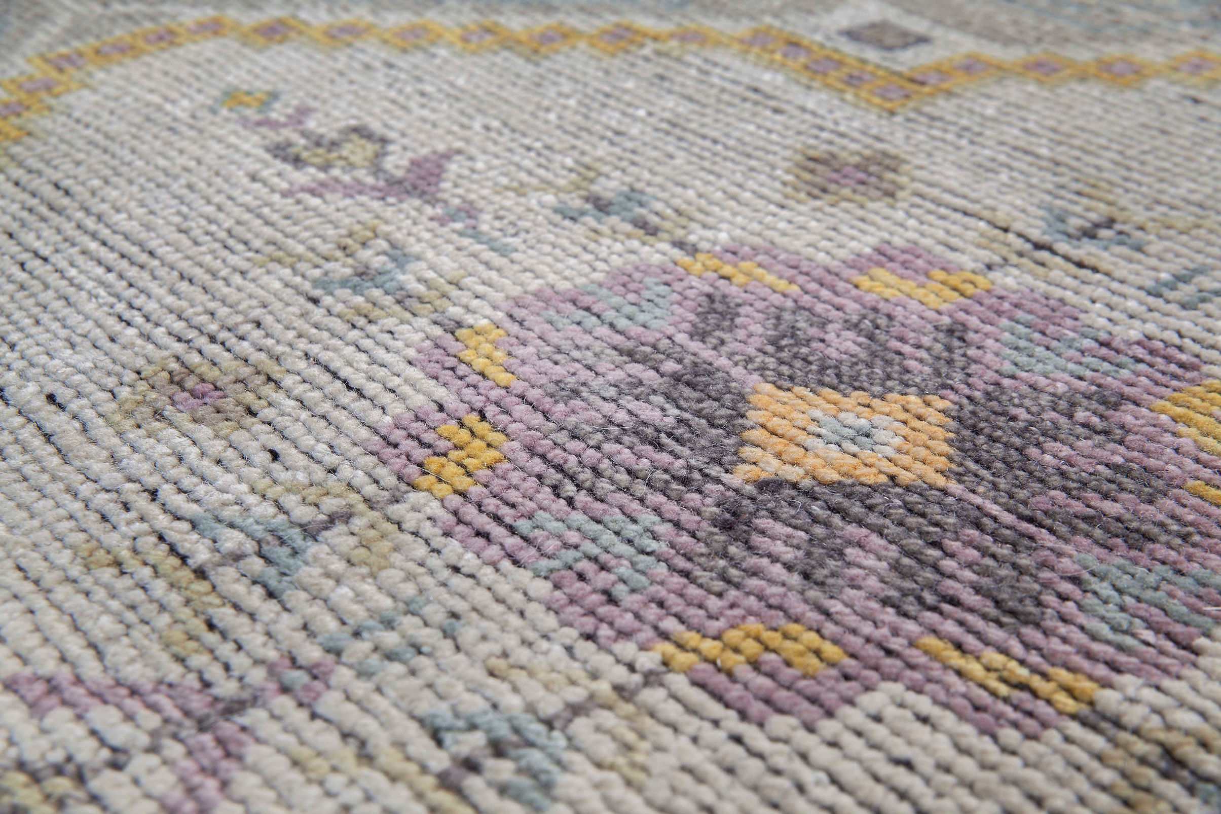 Khotan handgeknoopt wol vloerkleed