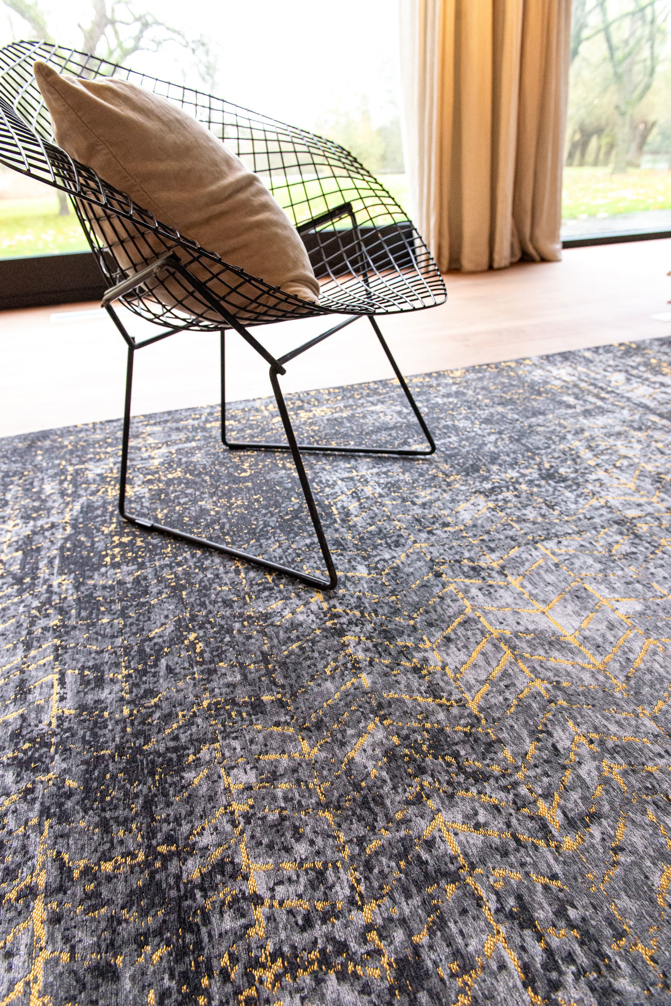 Broadway Glitter tapijt | Maat: 200 × 280 cm