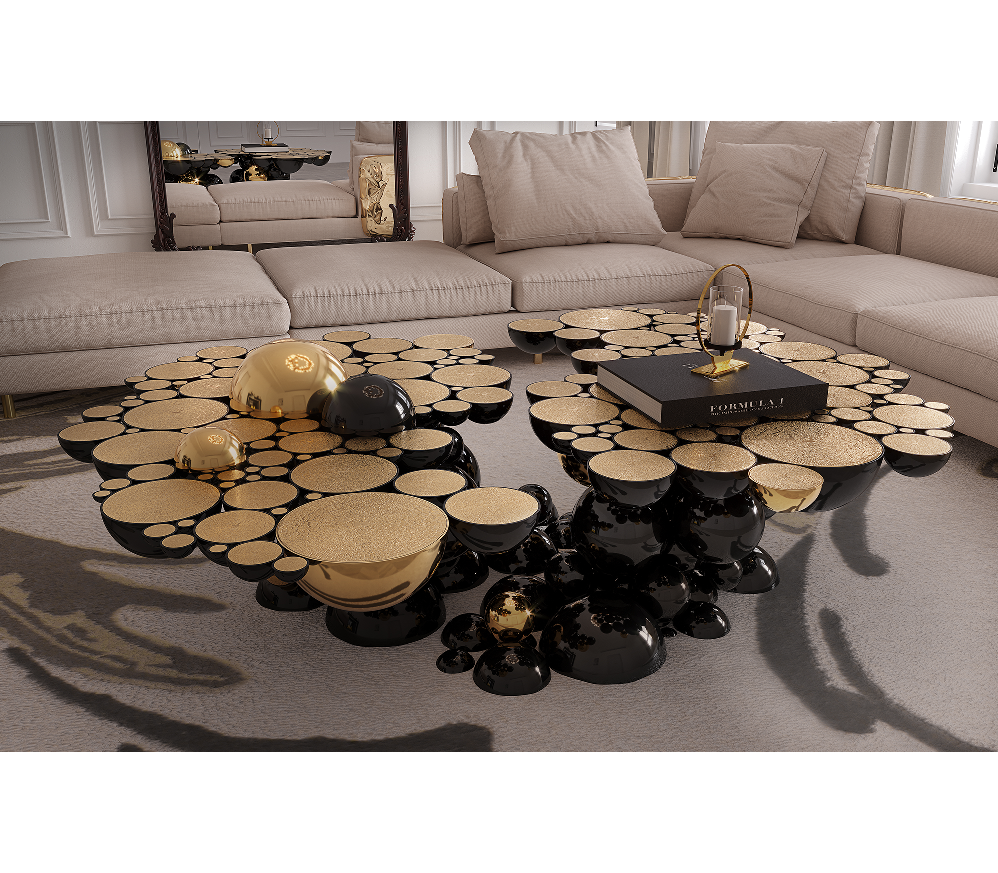 Orbit luxe salontafel