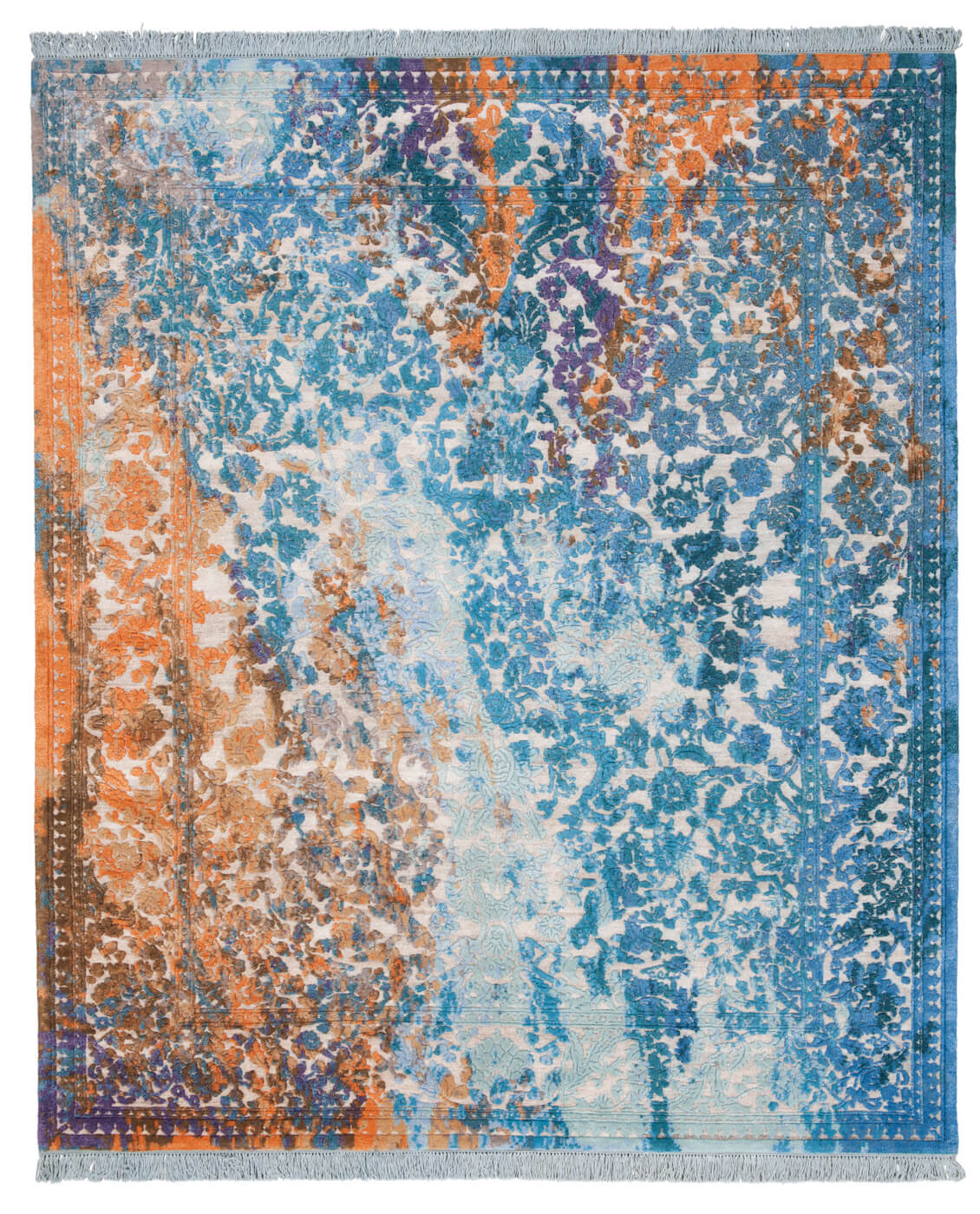 Mauro angaa veelkleurig tapijt