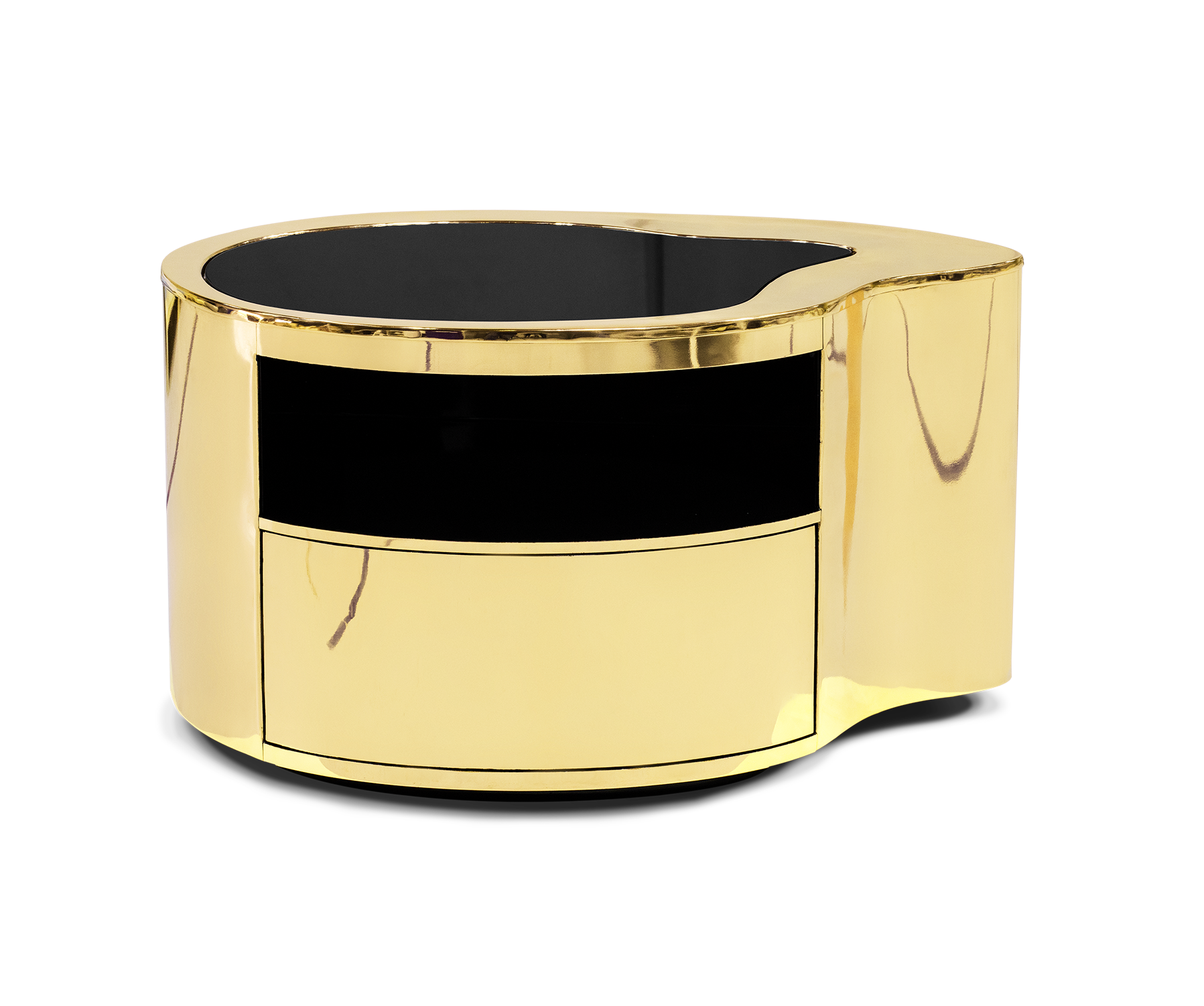 Crest gouden nachtkastje