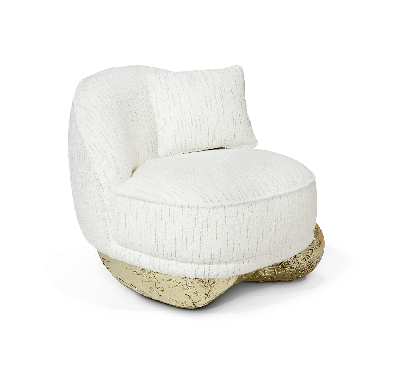 Angora II witte fauteuil