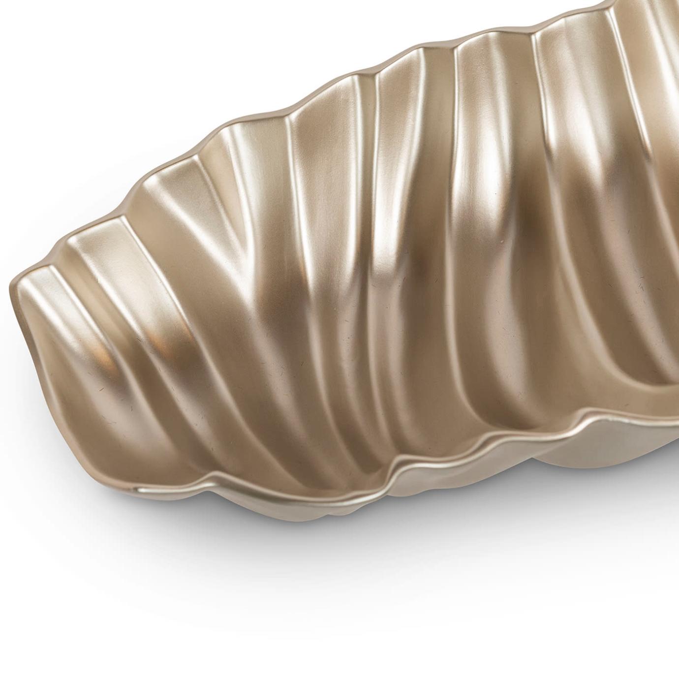 Parelmoer beige gerimpelde middenstuk