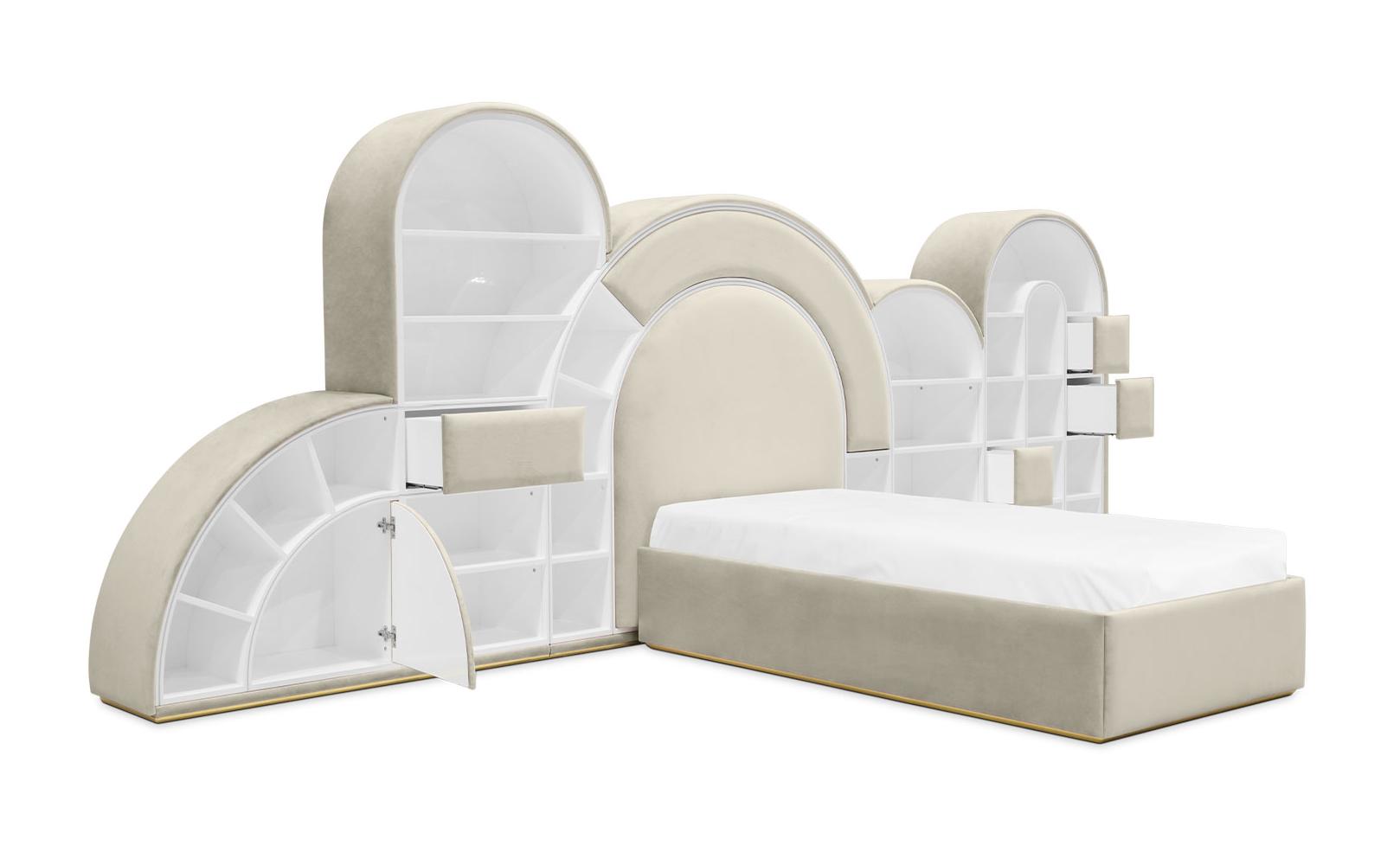 Bubblegum Marshmallow crème kinderbed