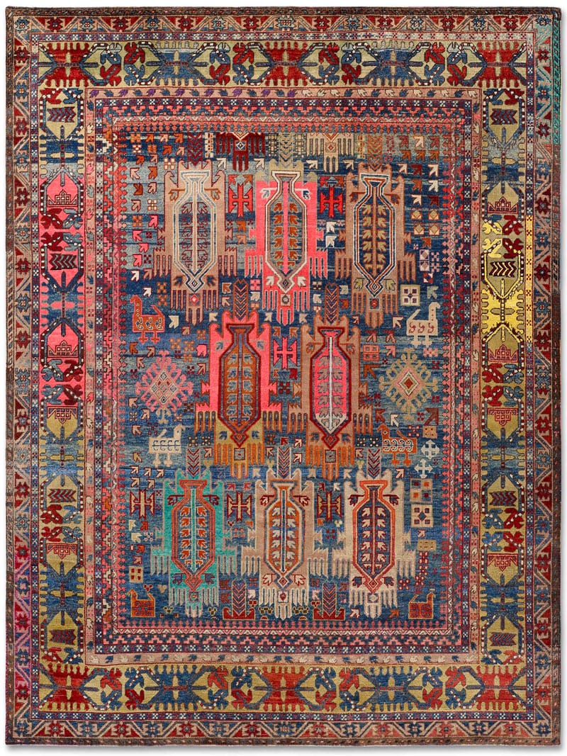 Original handgemaakte luxe tapijt | Maat: 170 × 240 cm