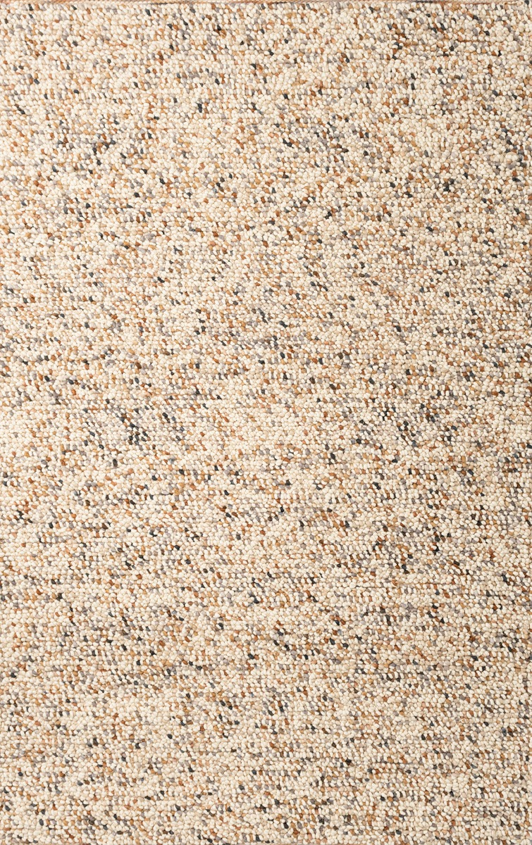 Pebble naturel zand tapijt | Maat: 250 × 350 cm