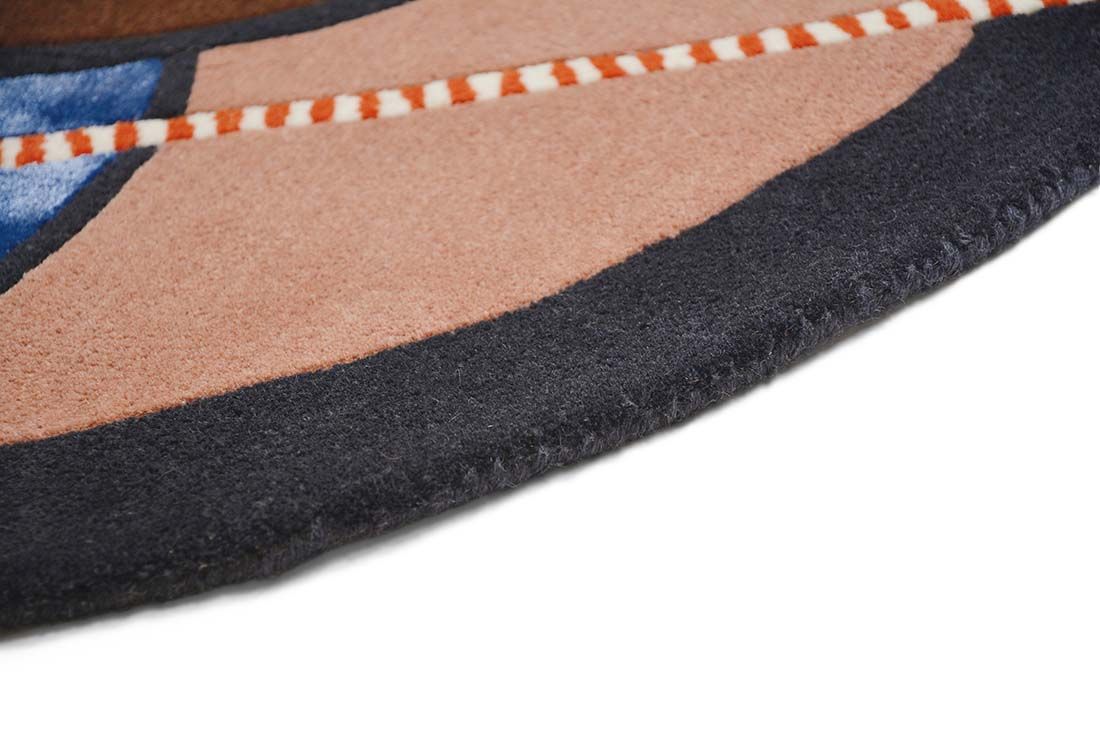 Zodiac boogschutter cirkel rond tapijt | Maat: Ø 200 cm Zodiac boogschutter cirkel rond tapijt | Maat: Ø 200 cm