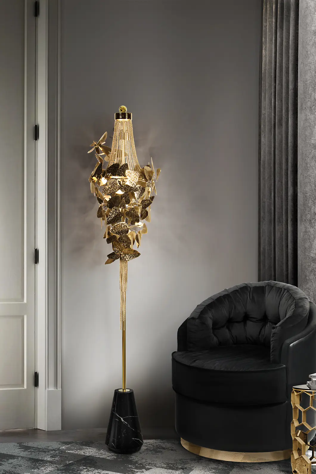 Luxe draaibare fauteuil - 15