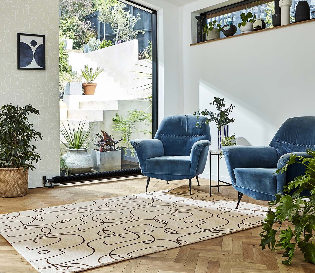 Epsilon charcoal tapijt | Maat: 200 × 280 cm