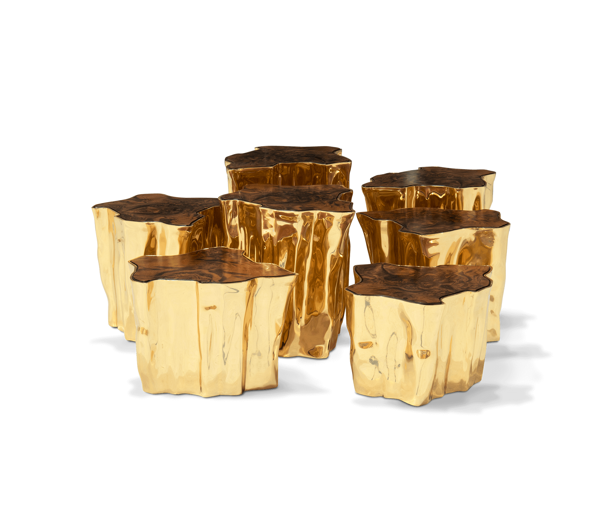 Paradise series walnoten finish salontafel