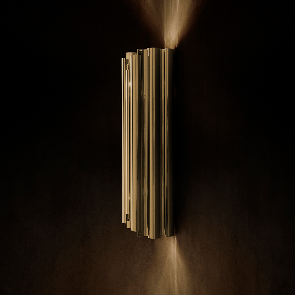 Designer wandlamp