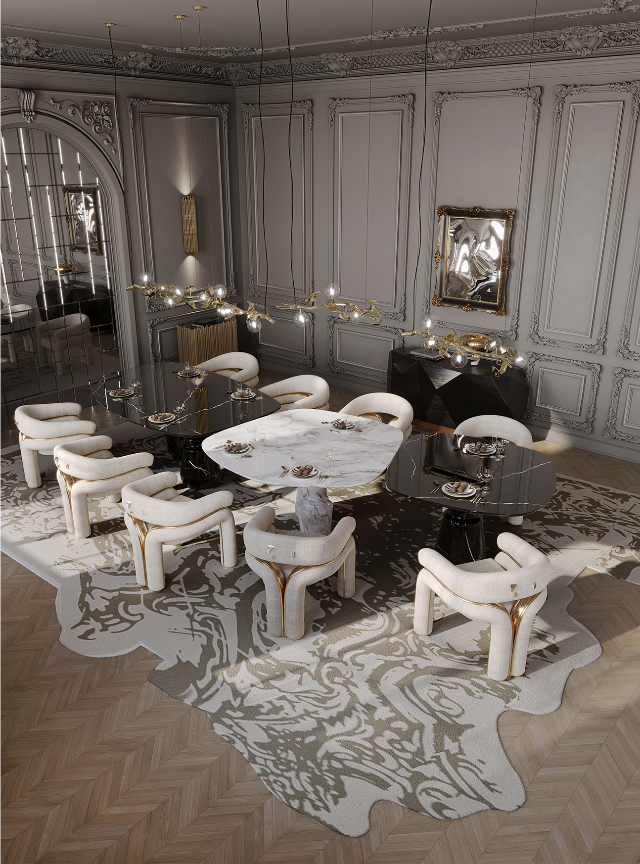 Celestia witte stoel