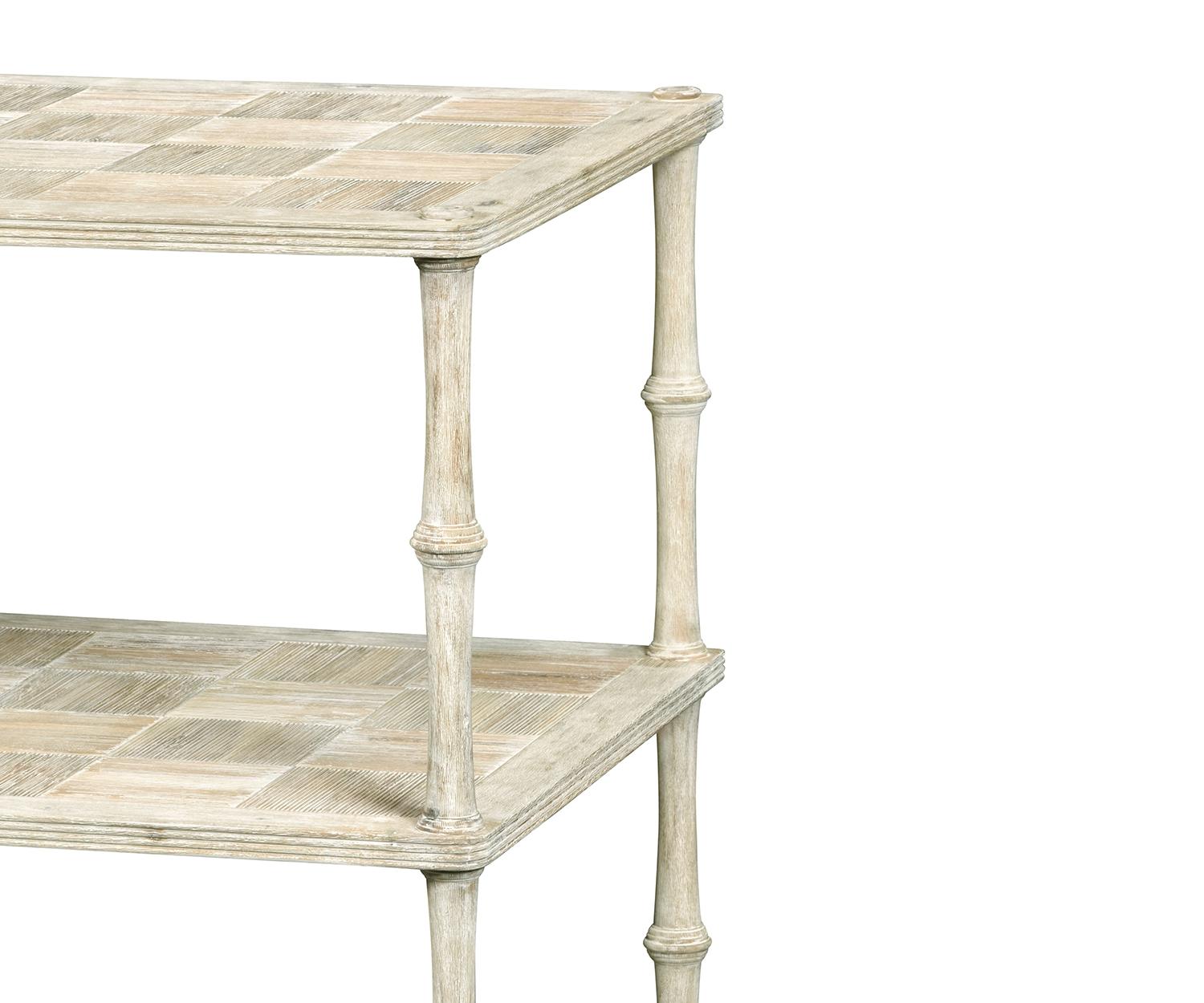 Bywater Washed Acacia console