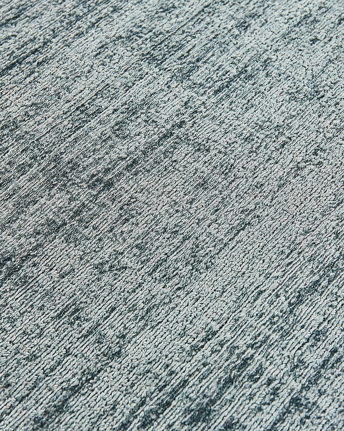 Poederblauw banaan zijde tapijt | Maat: 170 × 240 cm