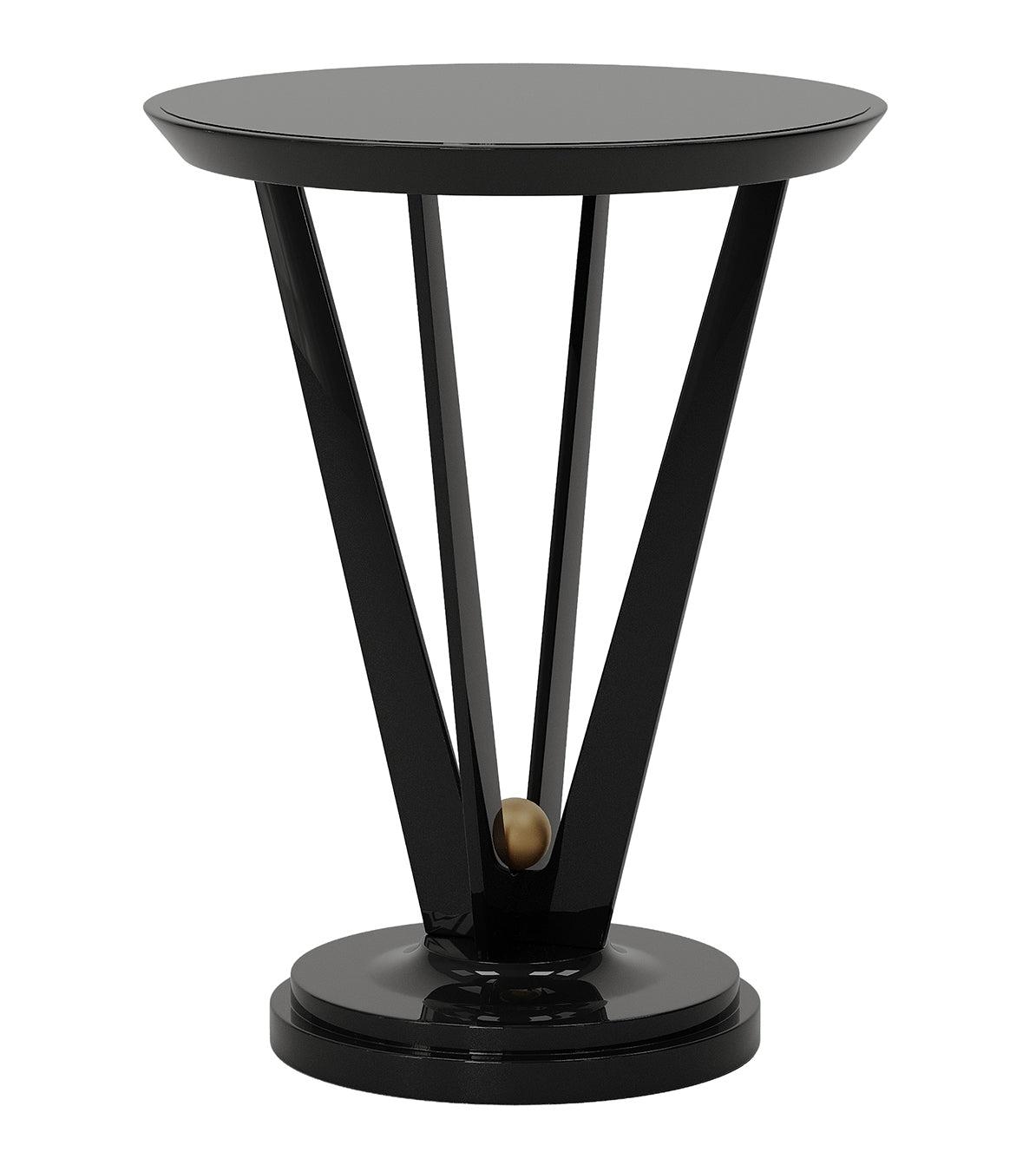 Zwarte Bijzettafel C