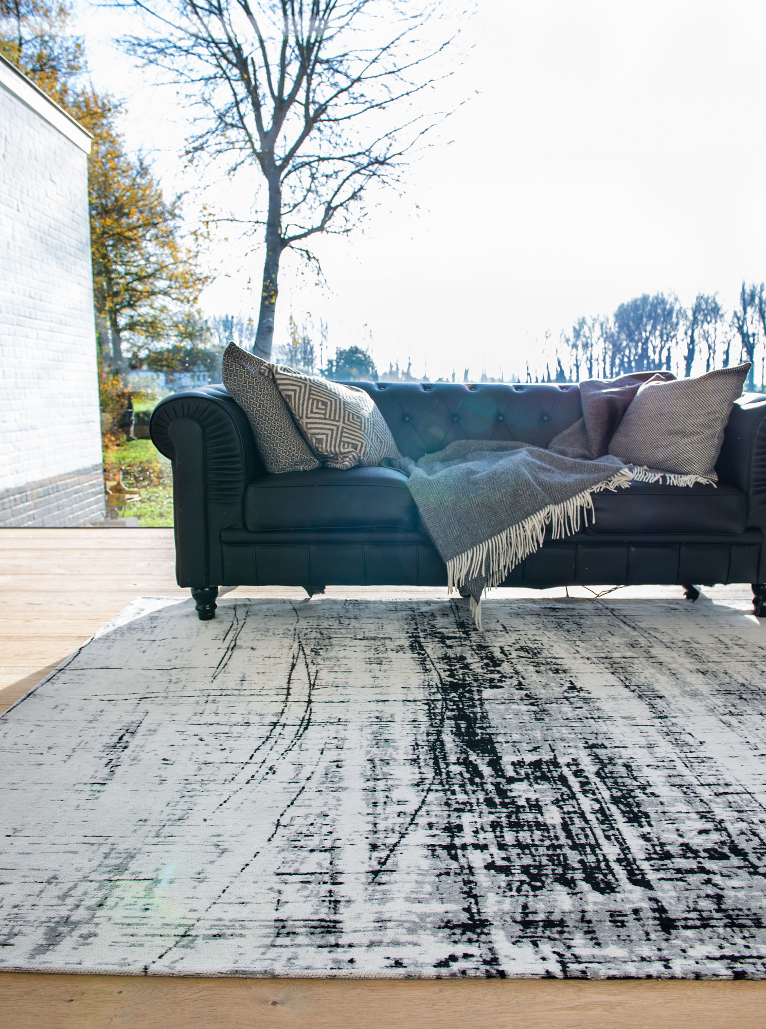 Black & White tapijt | Maat: 280 × 390 cm