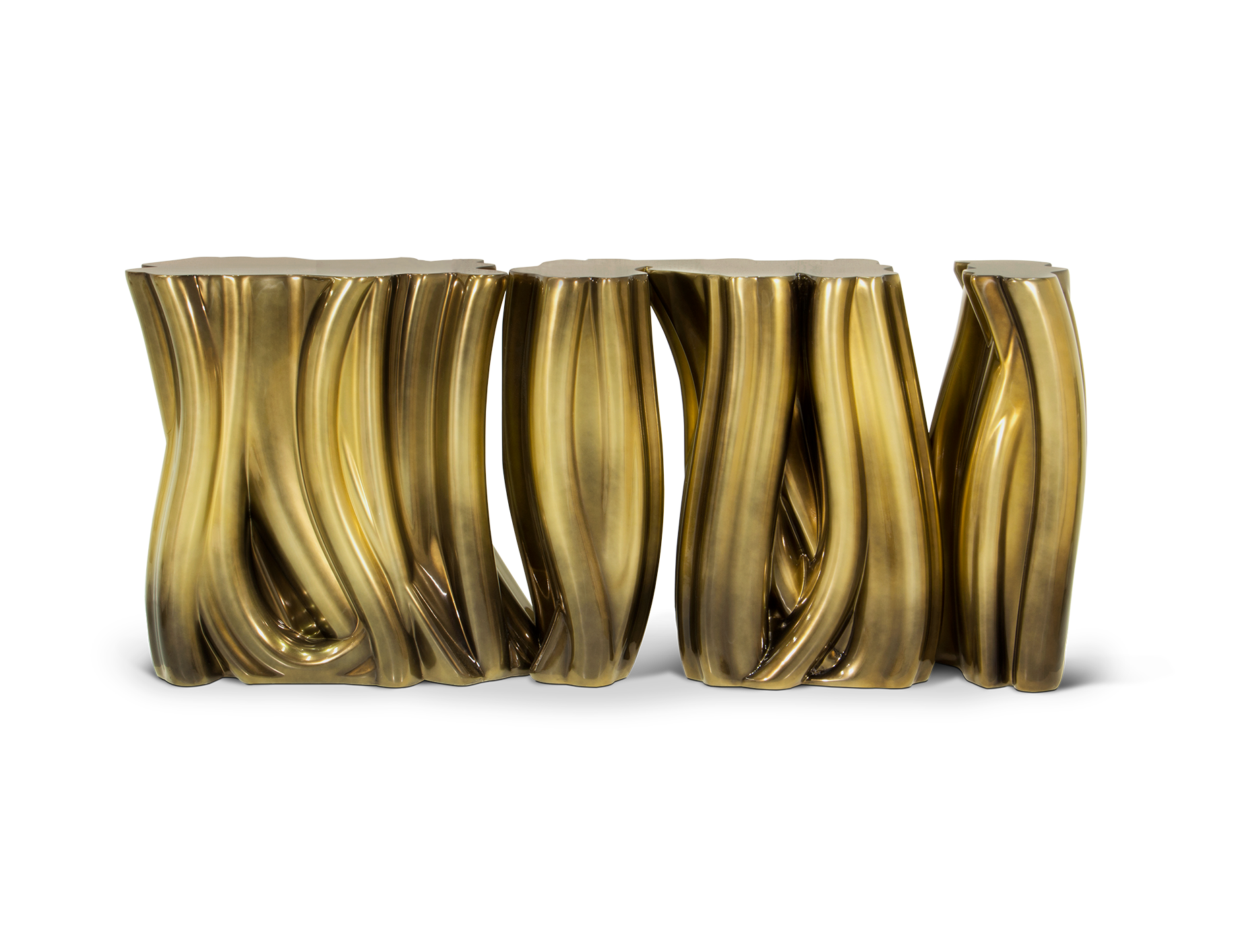 Monochrome goud premium dressoir