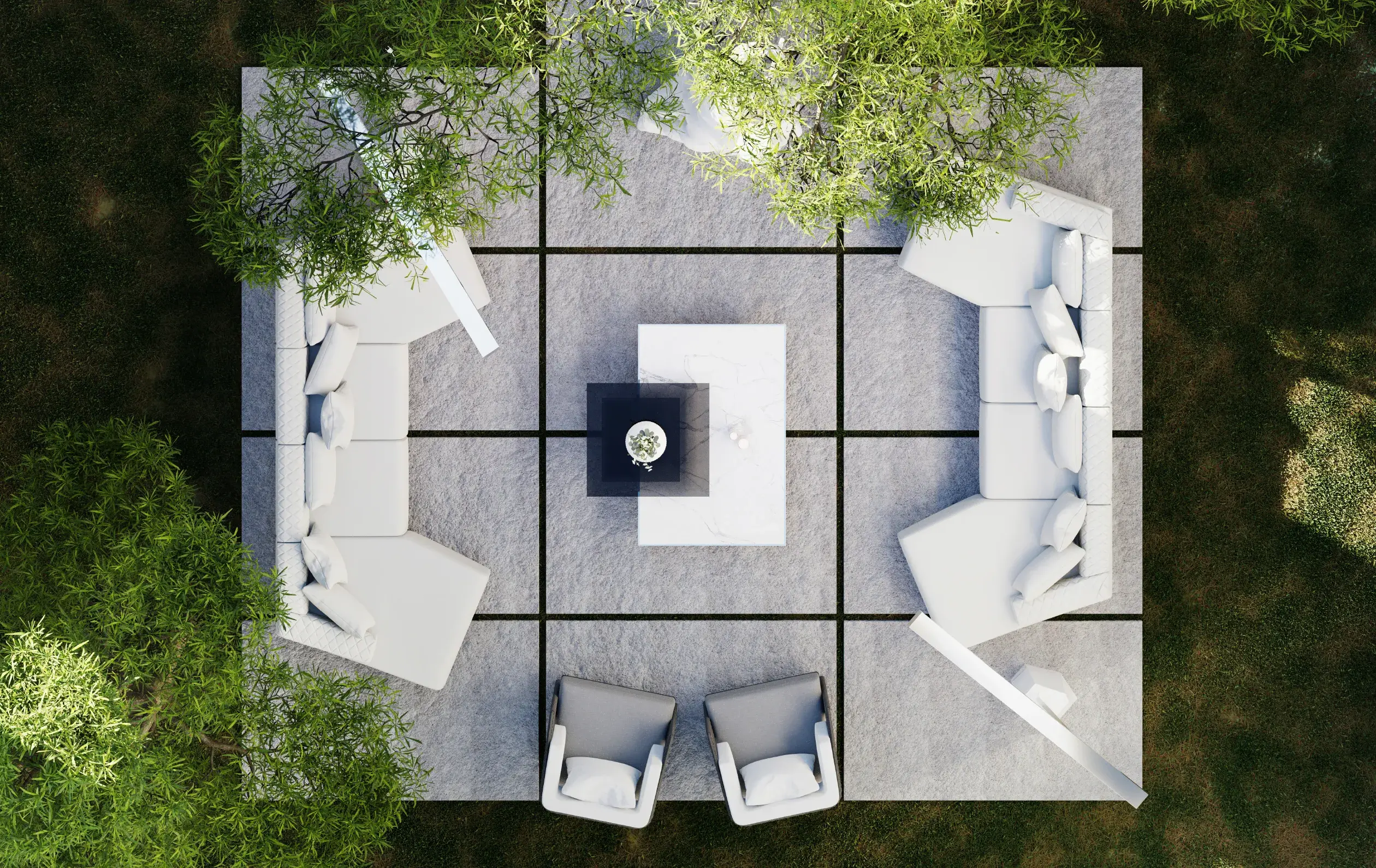 Serpent tuinsofa - 1