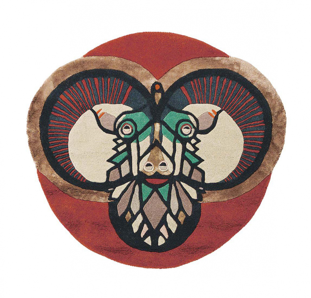 Zodiac ram cirkel tapijt | Maat: Ø 200 cm