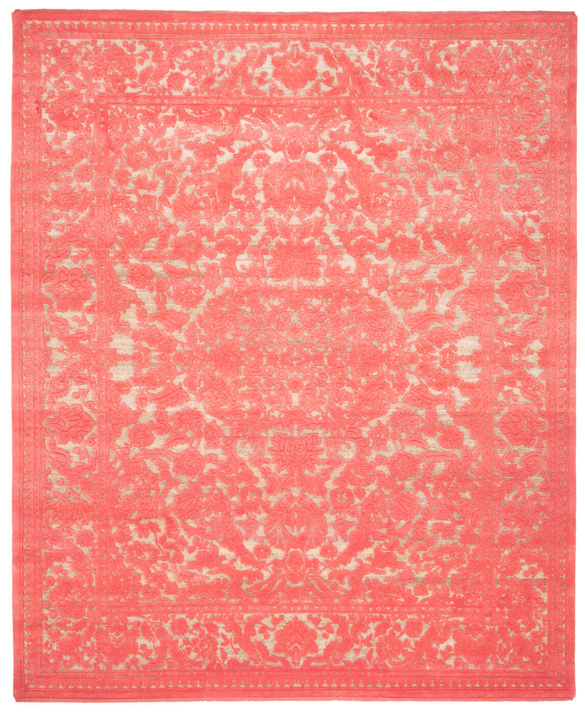Mauro angaa helderroze tapijt | Maat: 300 × 400 cm